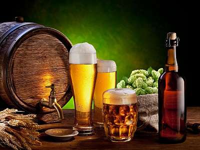 Ingredientes para fabricação de cerveja