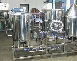 Máquina para fabricar cerveja