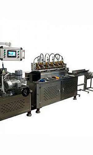 Máquina para fabricar canudo de papel