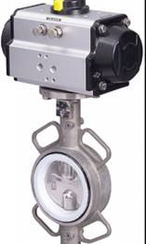 Válvula borboleta pneumática Válvula borboleta pneumática