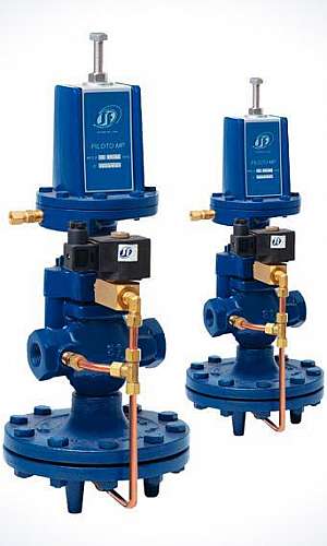 Válvula com atuador pneumático de diafragma Válvula com atuador pneumático de diafragma